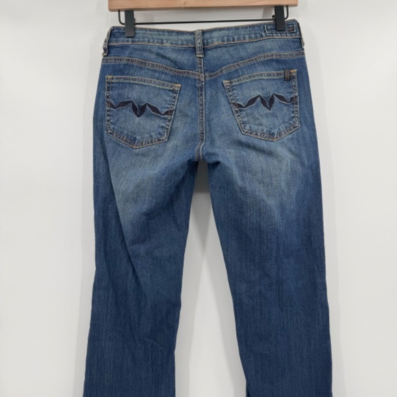 Buffalo David Bitton Jeans Women 27 Blue Denim Bootcut Low Rise 90s Y2K - Picture 5 of 13